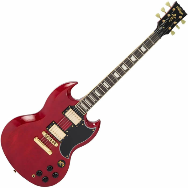 <p>High quality SG copy in cherry red finish with gold hardware.</p><p>RRP: &pound;449</p><p>Our Price: &pound;349</p>