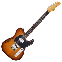 Awesome semi-hollow Tele with humbucking neck pickup.