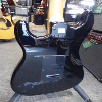 <p>Awesome stratocaster with black hardware, alnico pickups, and matching headstock.</p><p>Near mint condition.</p>