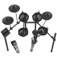 Superb beginner electronic drum kit with full mesh heads, USB interface, free downloadable app, and more!