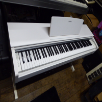 <p>Great authentic acoustic piano touch and tone suitable for any aspiring pianist. </p><p>The Graded Hammer Standard (GHS) keyboard action helps build proper finger technique and strength for an easy transition to playing on acoustic pianos. </p><p>Improved Pure CF Engine delivers expressive, high resolution recordings of the Yamaha CFIIIS concert grand piano. Damper Resonance digitally recreates acoustic piano depth of tone when pedalling, while newly improved reverbs set the stage for you to replicate the feeling of playing in a variety of different environments. With 192 note polyphony, many of the most complex piano compositions can be played without any dropped notes, and the sustained notes ring through faithfully.&nbsp;<br /><br />The Pure CF Sound Engine is the result of many years of piano-making history and expertise, combined with state-of-the-art sampling technology.</p><p>A Graded Hammer Standard (GHS) 88-key piano keyboard provides a heavier touch in the low end and lighter touch in the high end, and is similar to the hammers inside an acoustic piano. GHS is great for the aspiring pianist, because practicing with the GHS action builds proper finger technique for playing on an acoustic piano. Additionally, the matte finish of the black keys makes them less slippery when playing for extended periods of time.</p><p>Half-damper pedal control creates more detailed nuance and subtlety when playing, similar to pedaling on a grand piano. This feature allows for continuously increasing lengths of sustained notes, from slight to full, as the sustain pedal is depressed.Stereo Sustain samples provide mellow reverberations when the player depresses the damper pedal. Similarly, Damper Resonance provides broad and deep resonance when the pedal is used. The result is more realistic sound, similar to that of an acoustic piano. It is possible to detect the subtle changes that occur when the players begins to press the pedal while striking a key.</p><p>This unit is in excellent condition and has had very little use.&nbsp;</p>